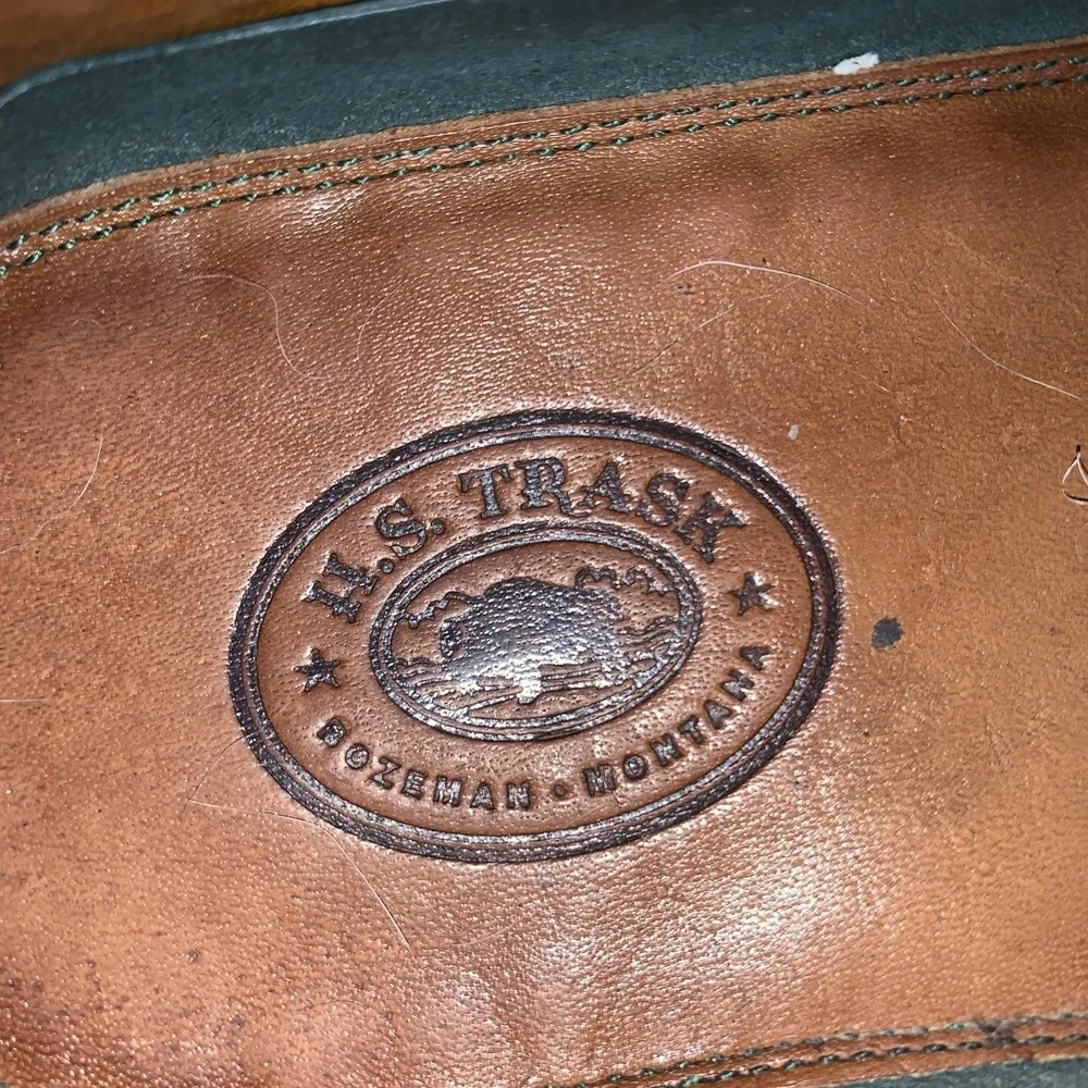 H.S. Trask Shoes Mens Size 10.5 Brown Leather Slip On Tassel Loafers H1175